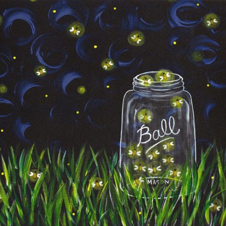 Catchin Fireflies 16x20