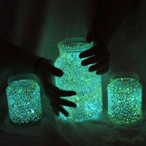 Glow Mason Jar