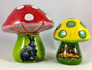 Mushroom Painted