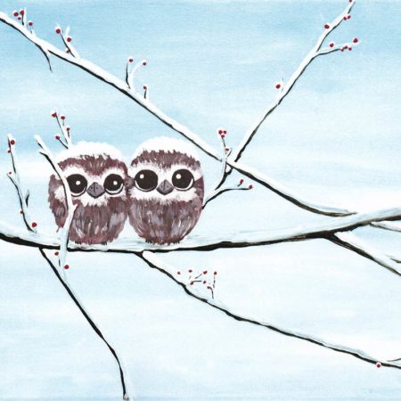 Owl Babies 16x20