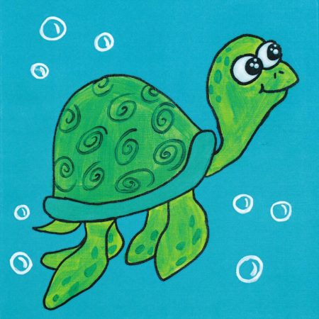 Sea Turtle 12x12