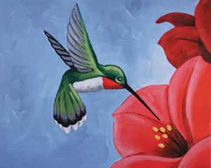 Hummingbird 16x20