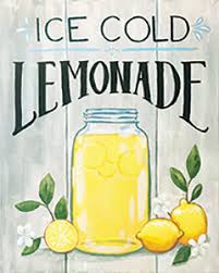 Ice Cold Lemonade 16x20